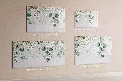 Tableau magnétique mural Nature des plantes