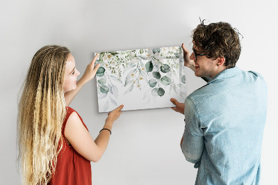 Tableau magnétique mural Nature des plantes