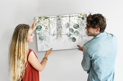 Tableau magnétique mural Nature des plantes