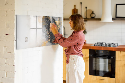 Tableau effaçable magnétique L'art du marbre