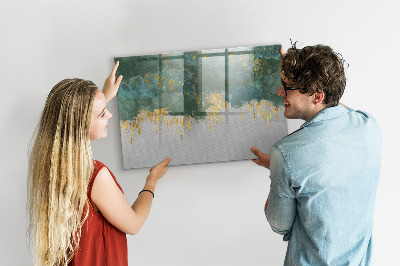 Tableau verre magnétique Motif décoratif