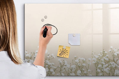 Tableau magnétique mural Fleurs en fleurs