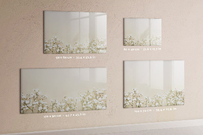 Tableau magnétique mural Fleurs en fleurs