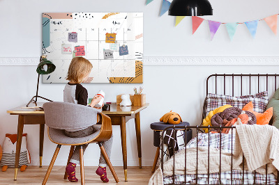 Tableau magnétique mural Organisateur d'entreprise