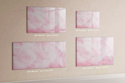 Tableau magnétique mural Abstraction de plumes