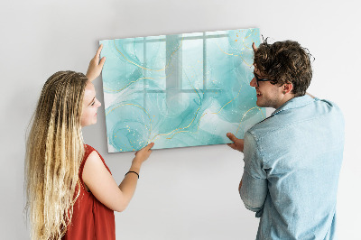 Tableau magnétique mural Marbre abstrait