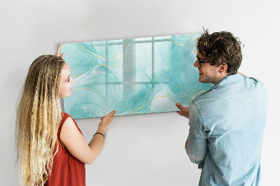 Tableau magnétique mural Marbre abstrait