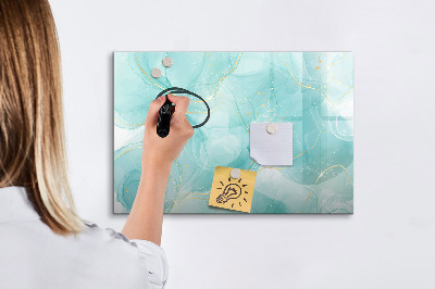 Tableau magnétique mural Marbre abstrait