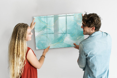 Tableau magnétique mural Marbre abstrait
