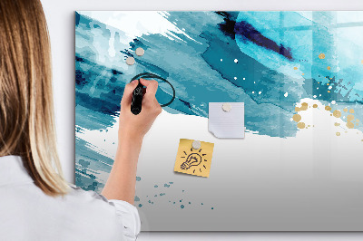 Tableau effaçable magnétique Coups de pinceau