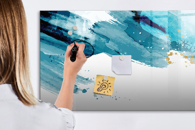 Tableau effaçable magnétique Coups de pinceau