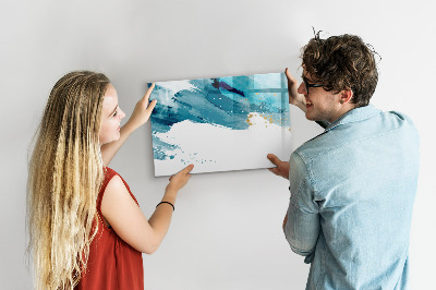 Tableau effaçable magnétique Coups de pinceau