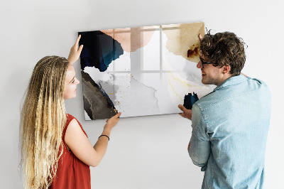 Tableau effaçable magnétique Taches d'abstraction
