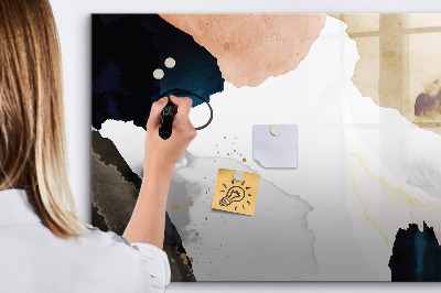 Tableau effaçable magnétique Taches d'abstraction
