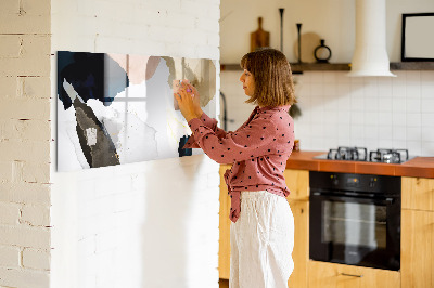 Tableau effaçable magnétique Taches d'abstraction