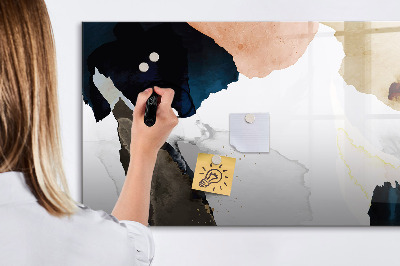 Tableau effaçable magnétique Taches d'abstraction