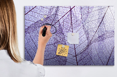 Tableau effaçable magnétique Feuilles nature