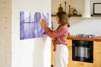 Tableau effaçable magnétique Feuilles nature