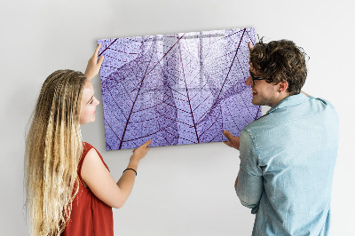 Tableau effaçable magnétique Feuilles nature
