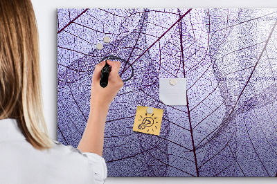 Tableau effaçable magnétique Feuilles nature