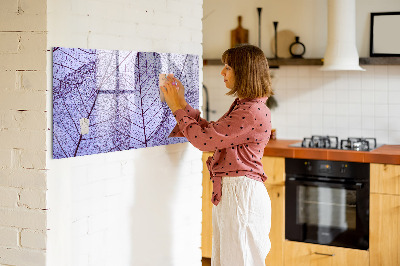 Tableau effaçable magnétique Feuilles nature