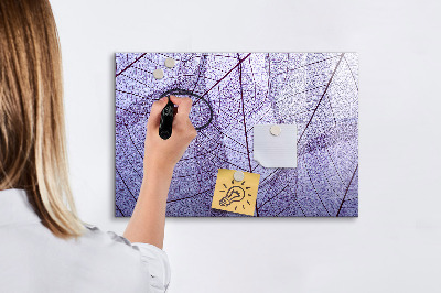 Tableau effaçable magnétique Feuilles nature