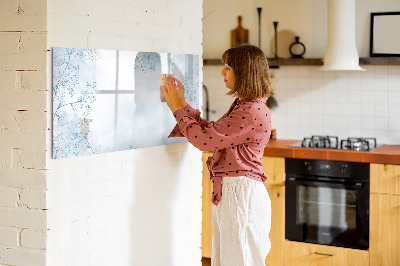 Tableau magnétique mural Croquis de plantes
