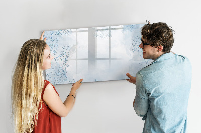 Tableau magnétique mural Croquis de plantes