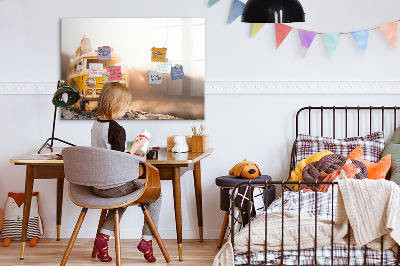 Tableau effaçable magnétique Vacances en voiture