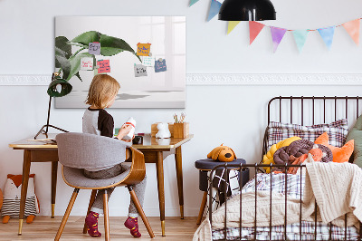 Tableau verre magnétique Feuilles abstraites