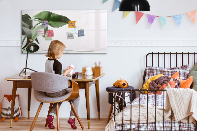 Tableau verre magnétique Feuilles abstraites