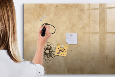 Tableau effaçable magnétique Boussole en toile