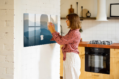 Tableau magnétique mural Paysage abstrait