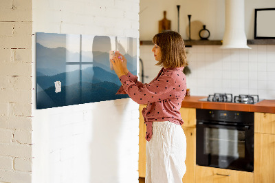 Tableau magnétique mural Paysage abstrait