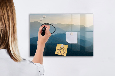 Tableau magnétique mural Paysage abstrait