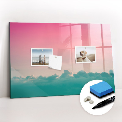 Tableau effaçable magnétique Ciel dégradé