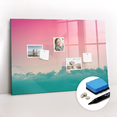 Tableau effaçable magnétique Ciel dégradé