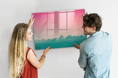 Tableau effaçable magnétique Ciel dégradé