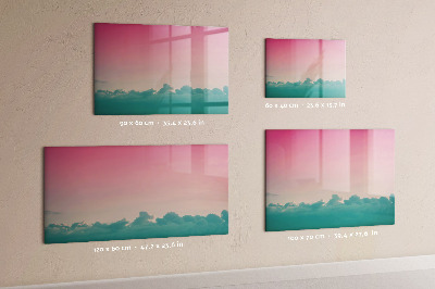 Tableau effaçable magnétique Ciel dégradé