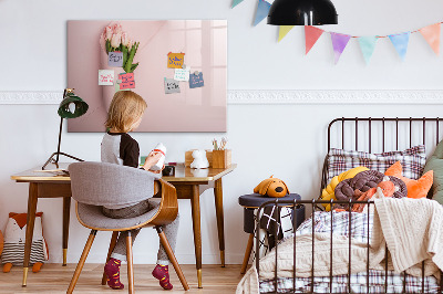 Tableau effaçable magnétique Un bouquet de fleurs