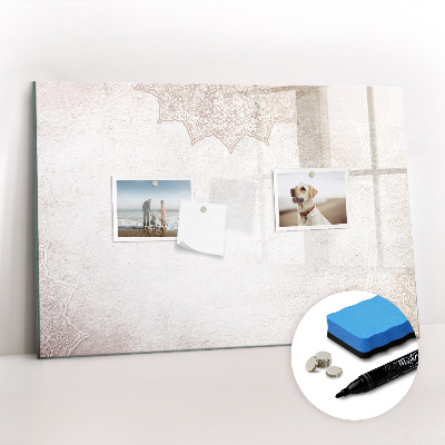 Tableau effaçable magnétique Motif décoratif