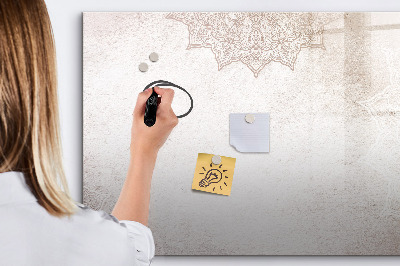 Tableau effaçable magnétique Motif décoratif