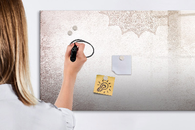 Tableau effaçable magnétique Motif décoratif