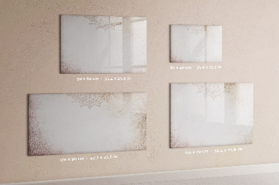 Tableau effaçable magnétique Motif décoratif