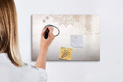 Tableau effaçable magnétique Motif décoratif
