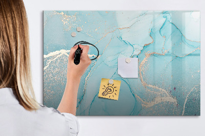 Tableau magnétique mural Marbre décoratif