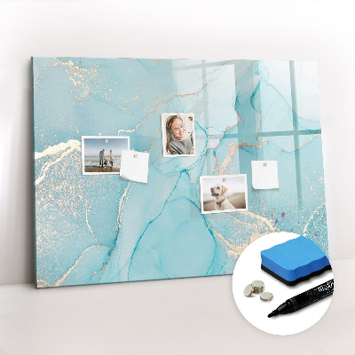 Tableau magnétique mural Marbre décoratif
