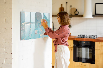 Tableau magnétique mural Marbre décoratif