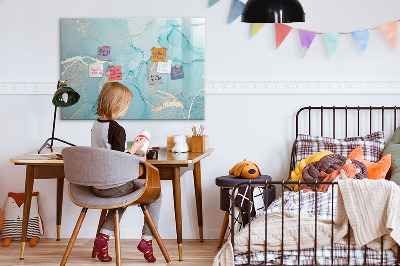 Tableau magnétique mural Marbre décoratif