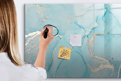 Tableau magnétique mural Marbre décoratif